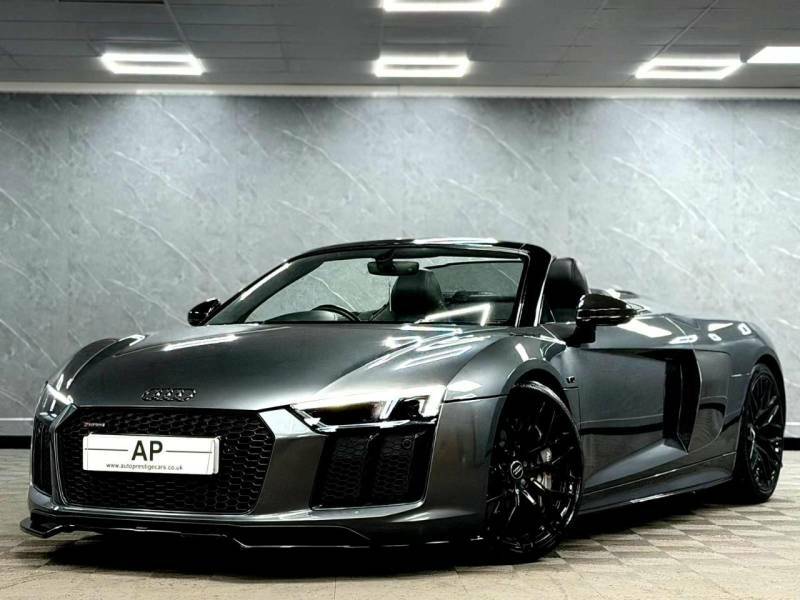 Audi R8 5.2 Fsi V10 Plus Quattro S Tronic Top Spec Car Grey #4