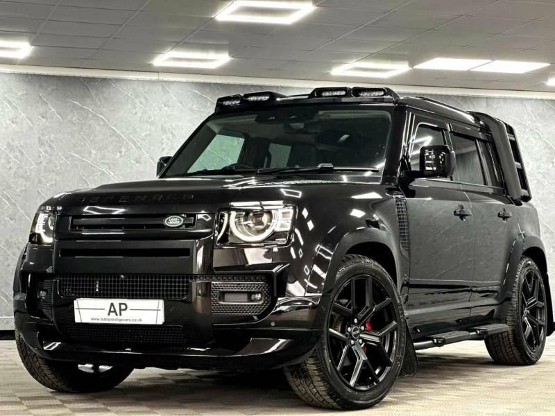 Land Rover Defender 110 3.0 D250 X-dynamic Se 110 Ap Widetrak Con LX25KYP Black #2