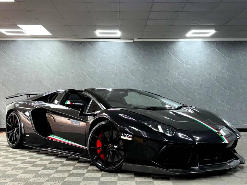 Lamborghini Aventador 6.5 V12 Lp 700-4 Roadster Isr 4Wd Euro 6 4000 Black #2