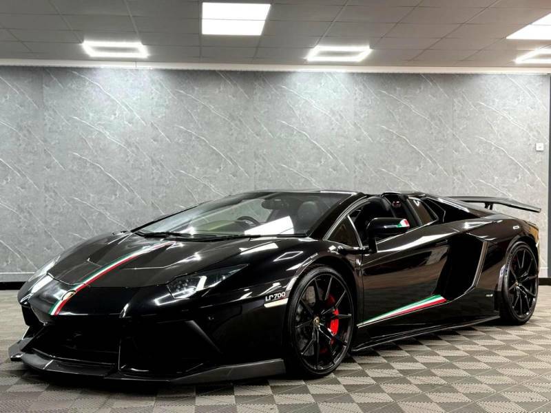 Lamborghini Aventador 6.5 V12 Lp 700-4 Roadster Isr 4Wd Euro 6 4000 Black #6