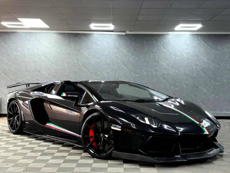 Lamborghini Aventador 6.5 V12 Lp 700-4 Roadster Isr 4Wd Euro 6 4000 Black #3
