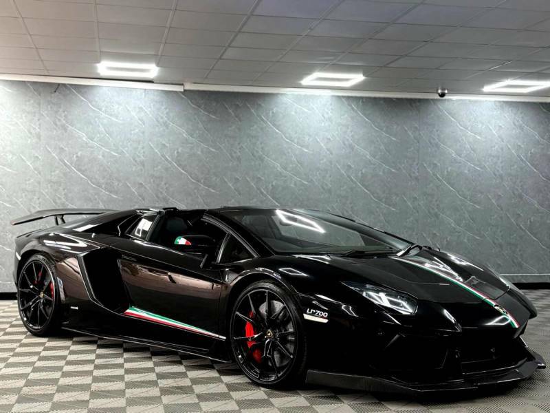 Lamborghini Aventador 6.5 V12 Lp 700-4 Roadster Isr 4Wd Euro 6 4000 Black #4