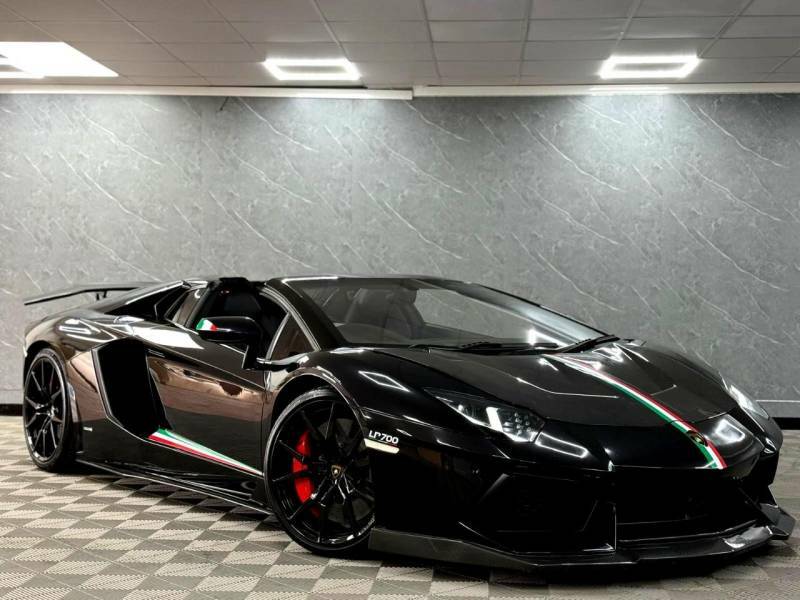 Lamborghini Aventador 6.5 V12 Lp 700-4 Roadster Isr 4Wd Euro 6 4000 Black