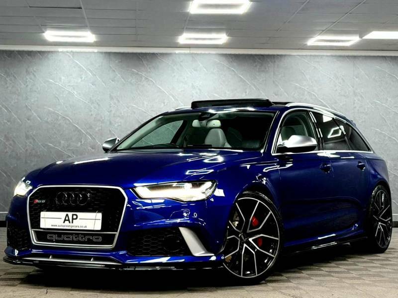 Audi RS6 4.0T Fsi Quattro Rs 6 Performance Tip Rar Blue #4