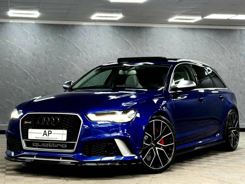 Audi RS6 4.0T Fsi Quattro Rs 6 Performance Tip Rar Blue #5