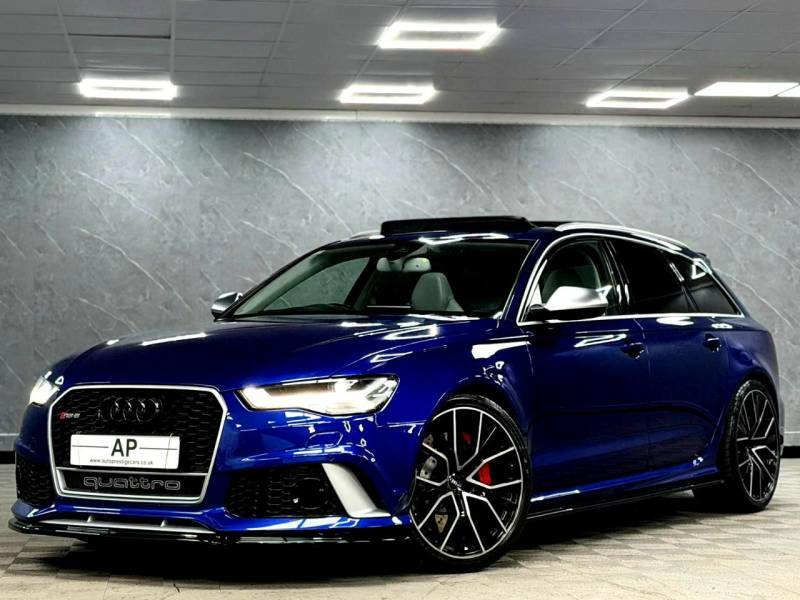 Audi RS6 4.0T Fsi Quattro Rs 6 Performance Tip Rar Blue #6