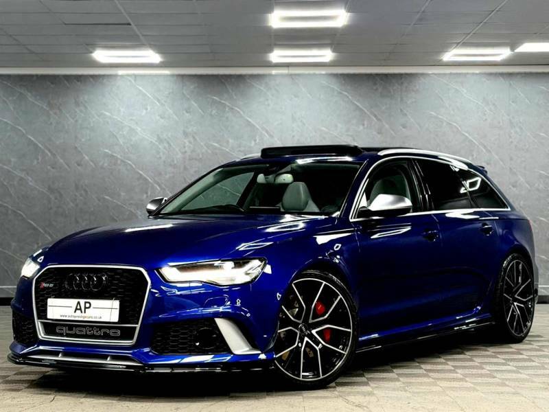 Audi RS6 4.0T Fsi Quattro Rs 6 Performance Tip Rar Blue #3