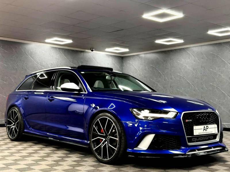 Audi RS6 4.0T Fsi Quattro Rs 6 Performance Tip Rar Blue