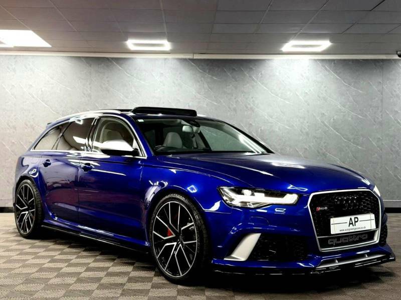 Audi RS6 4.0T Fsi Quattro Rs 6 Performance Tip Rar Blue #2