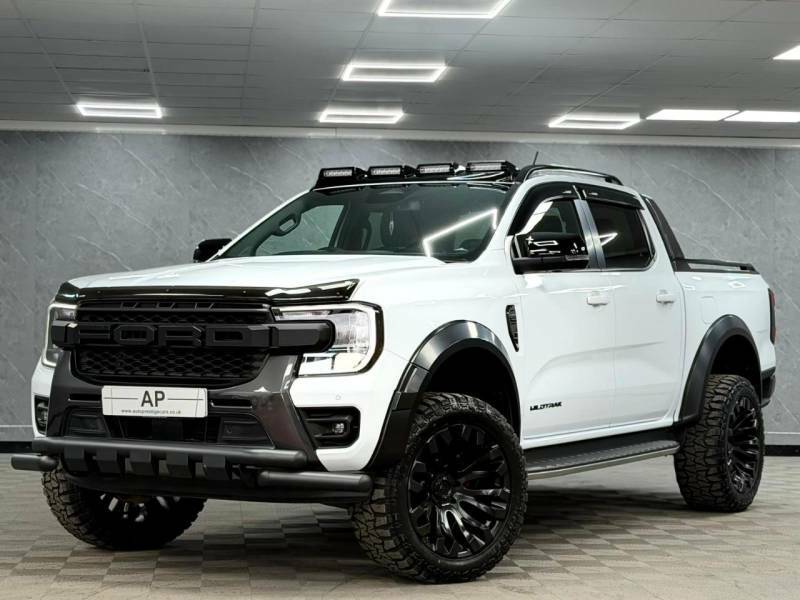 Ford Ranger Pick Up Double Cab Wildtrak 2.0 Ecoblue 205 R YH74FVP White #4