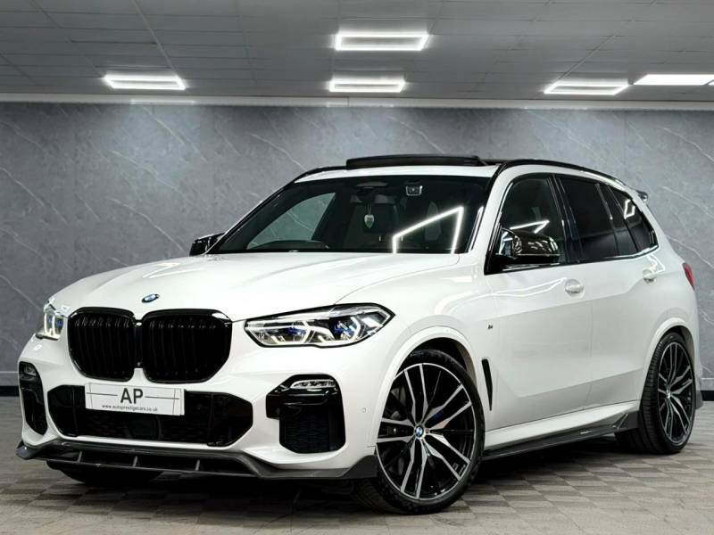 BMW X5 Xdrive30d M Sport Top Spec Fully Loaded - YA68MHO White #6