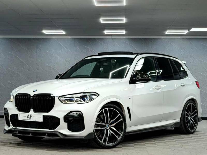 BMW X5 Xdrive30d M Sport Top Spec Fully Loaded - YA68MHO White #4