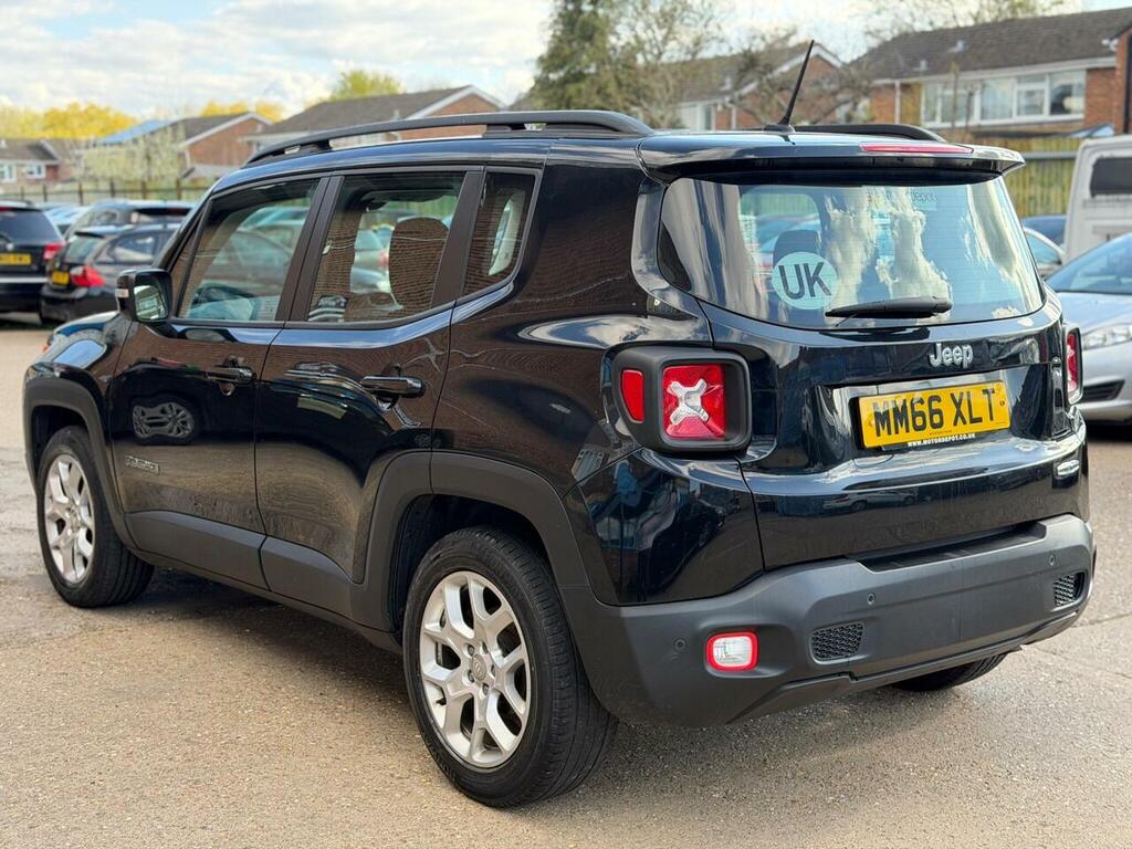 Jeep Renegade 1.6 Multijetii Longitude Euro 6 Ss MM66XLT Black #4