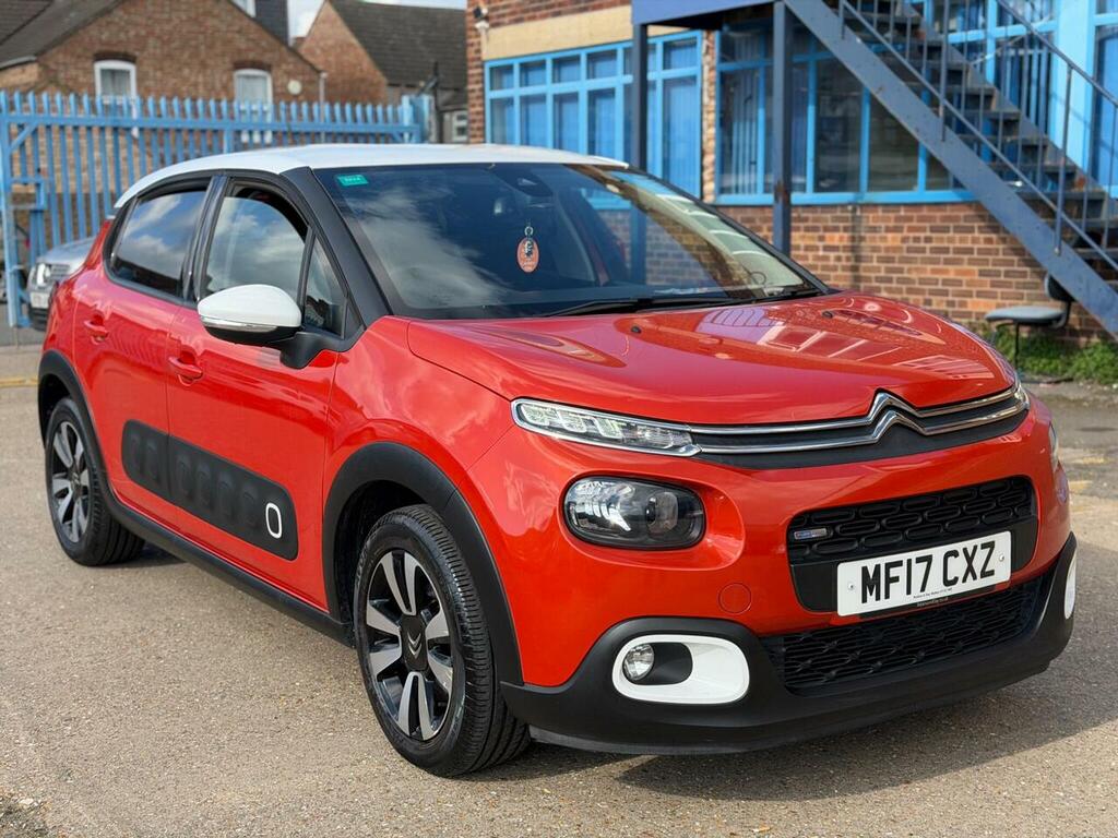 Citroen C3 1.2 Puretech Flair Euro 6 MF17CXZ Orange #2