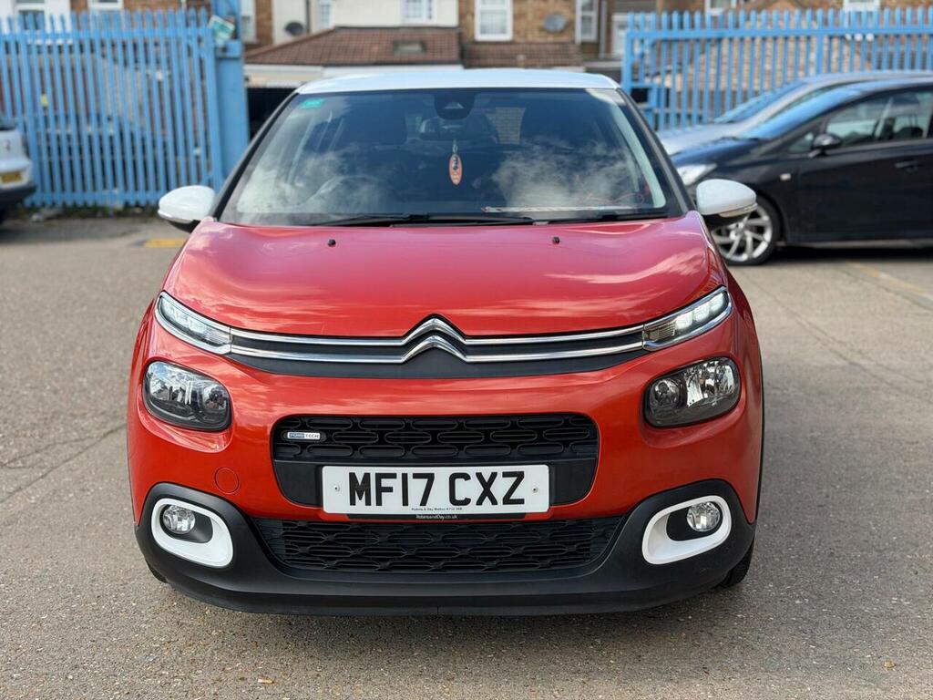 Citroen C3 1.2 Puretech Flair Euro 6 MF17CXZ Orange #3