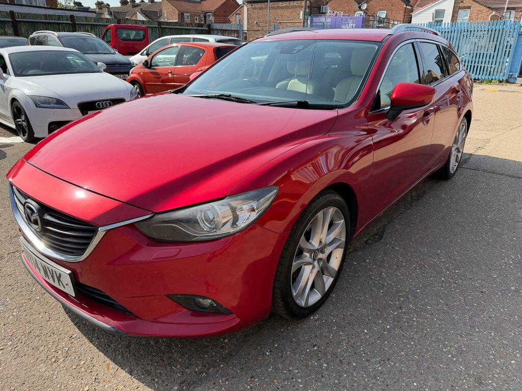 Mazda 6 2.2 Skyactiv-d Sport Nav Tourer Eu OY14WVK Red #3