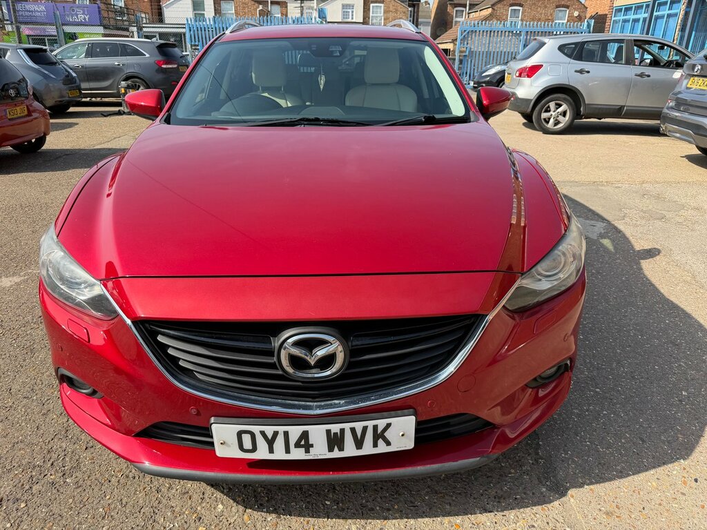 Mazda 6 2.2 Skyactiv-d Sport Nav Tourer Eu OY14WVK Red #2