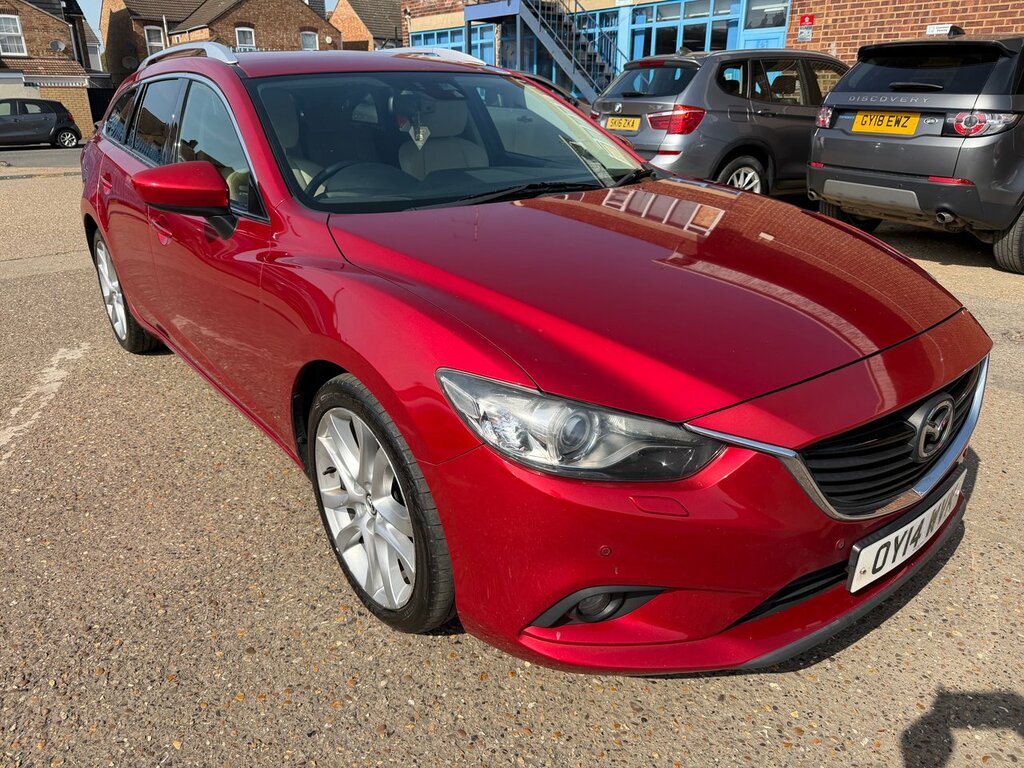 Mazda 6 2.2 Skyactiv-d Sport Nav Tourer Eu Red