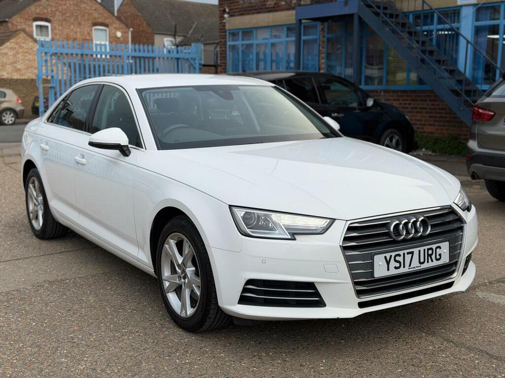 Audi A4 1.4 Tfsi Sport Euro 6 Ss YS17URG White #2