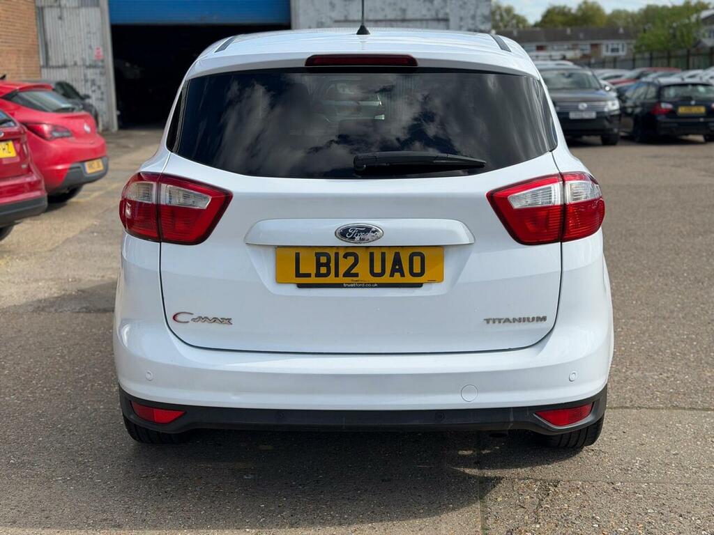 Ford C-Max 2.0 Tdci Titanium Powershift Euro 5 LB12UAO White #5