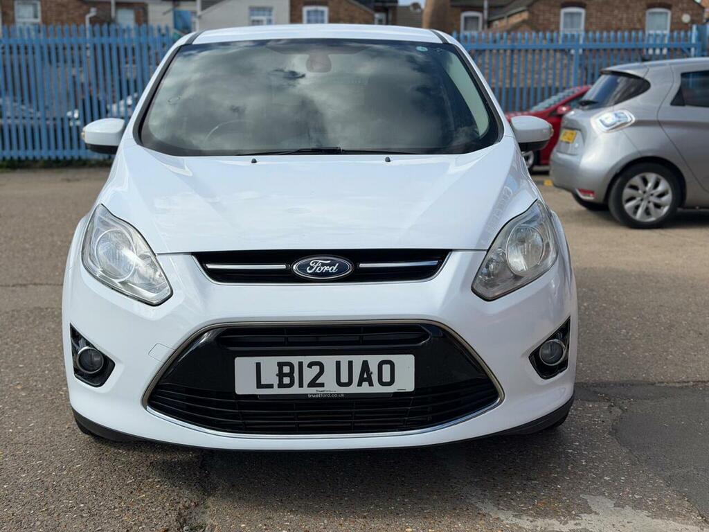 Ford C-Max 2.0 Tdci Titanium Powershift Euro 5 LB12UAO White #3