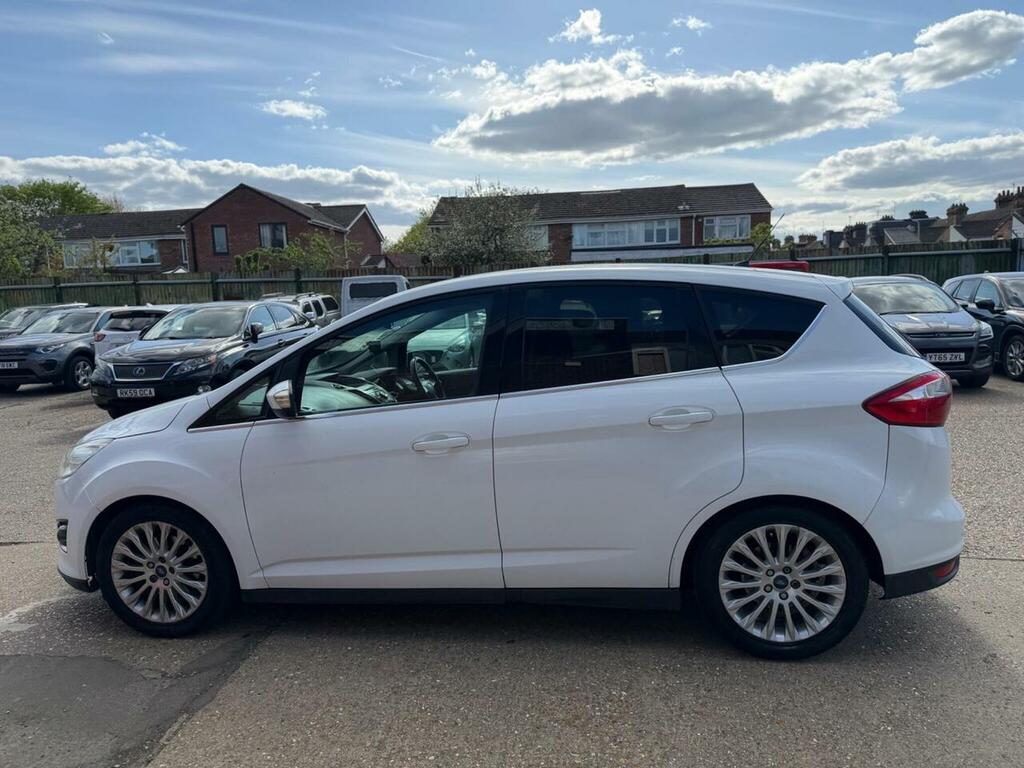 Ford C-Max 2.0 Tdci Titanium Powershift Euro 5 LB12UAO White #6