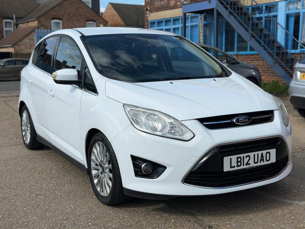 Ford C-Max 2.0 Tdci Titanium Powershift Euro 5 LB12UAO White #2