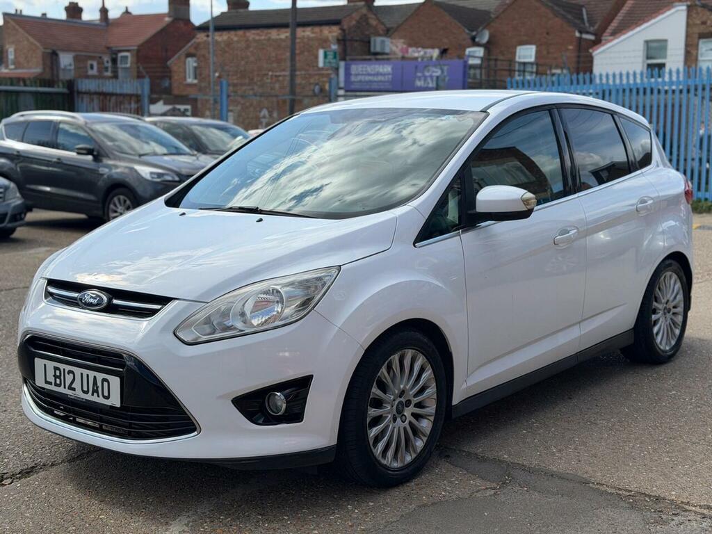 Ford C-Max 2.0 Tdci Titanium Powershift Euro 5 LB12UAO White #4