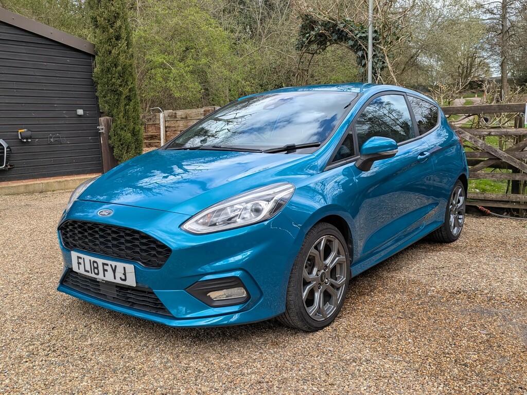Ford Fiesta St-line FL18FYJ Blue #5