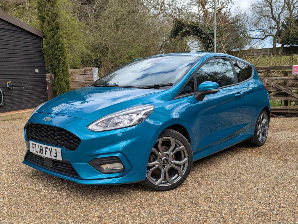Ford Fiesta St-line Blue