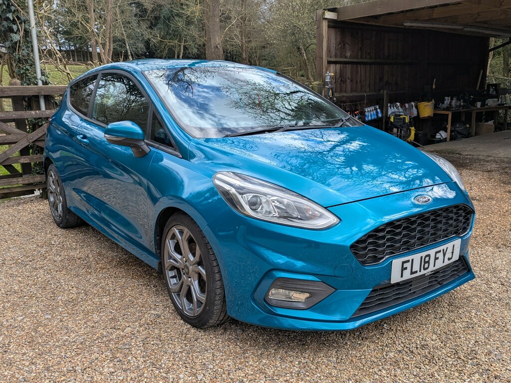 Ford Fiesta St-line FL18FYJ Blue #6