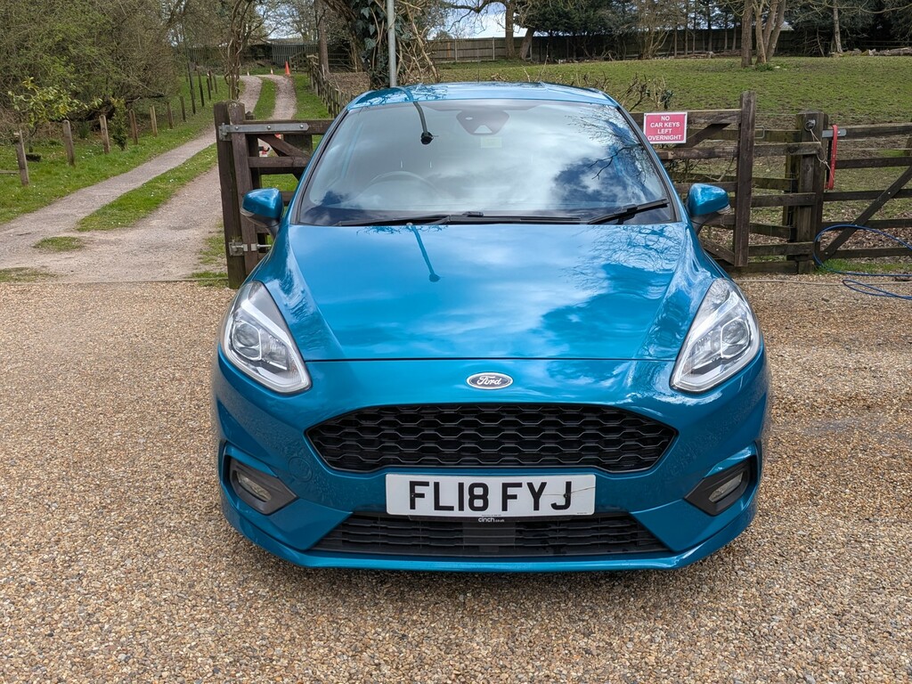 Ford Fiesta St-line FL18FYJ Blue #3