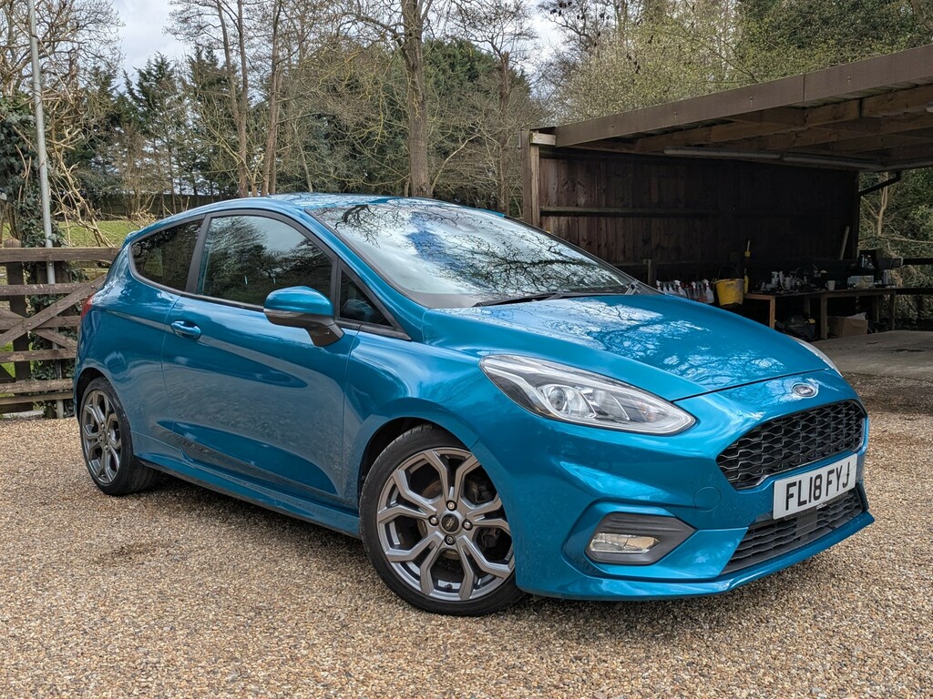 Ford Fiesta St-line FL18FYJ Blue #2