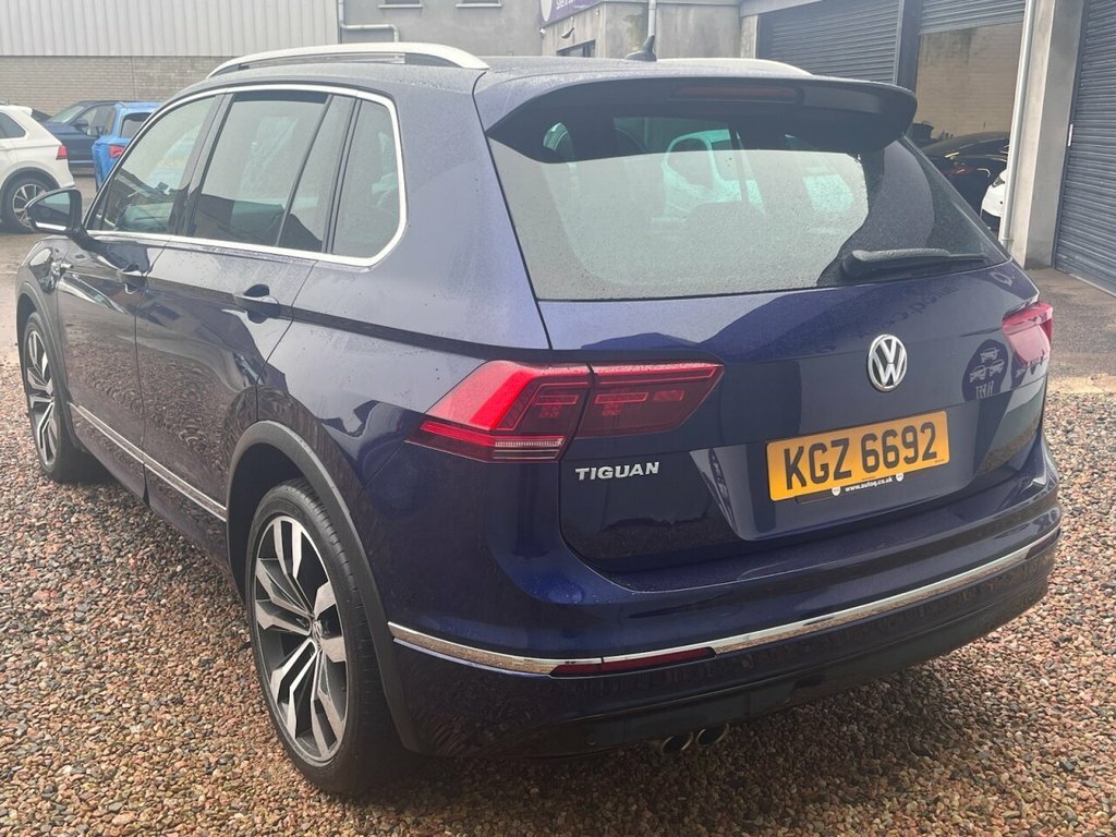 Volkswagen Tiguan 2L R-line KGZ6692 Blue #4