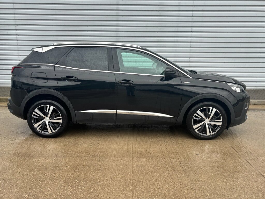Peugeot 3008 1.5 Bluehdi Gt Line Suv Eat Euro 6 Ss KV69FLH Black #2