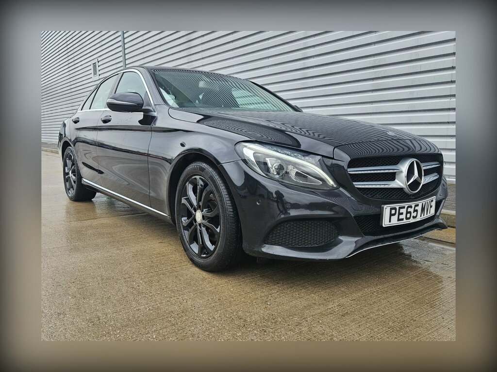 Mercedes-Benz C Class 2.1 C220d Sport Saloon Euro 6 S Black