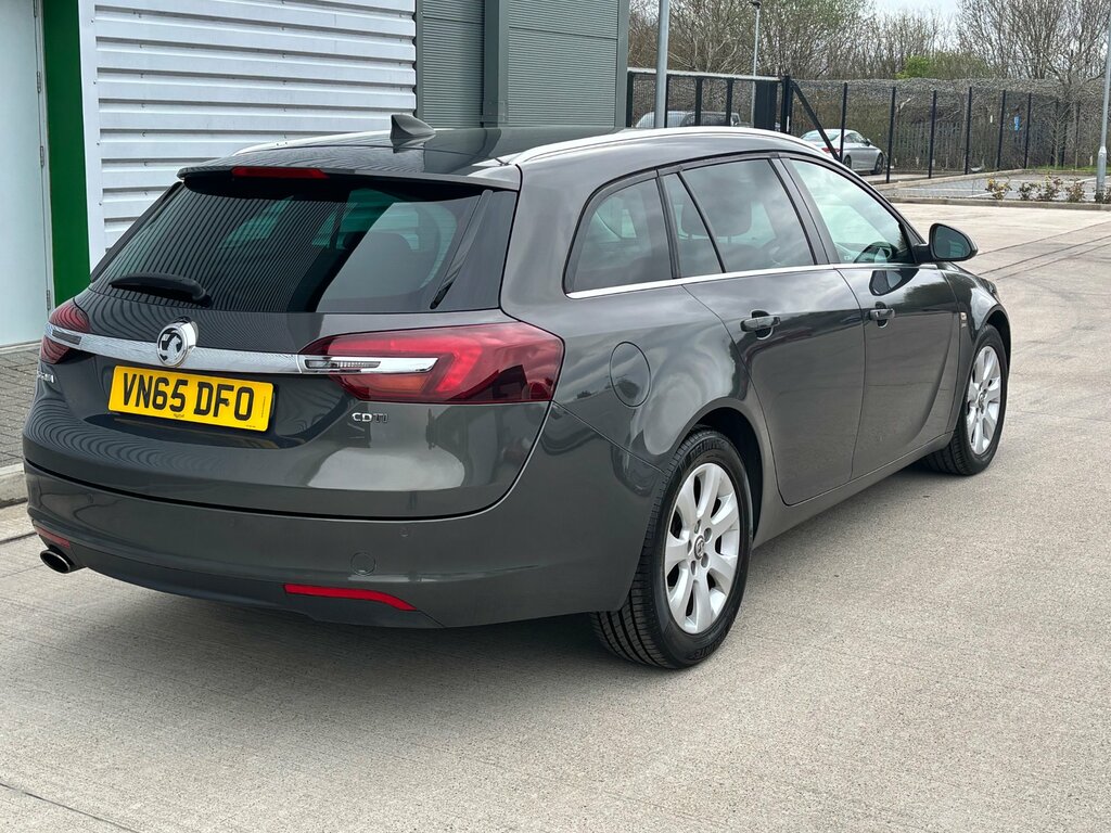 Vauxhall Insignia 2.0 Cdti Ecoflex Sri Nav Sports Tourer VN65DFO Grey #6