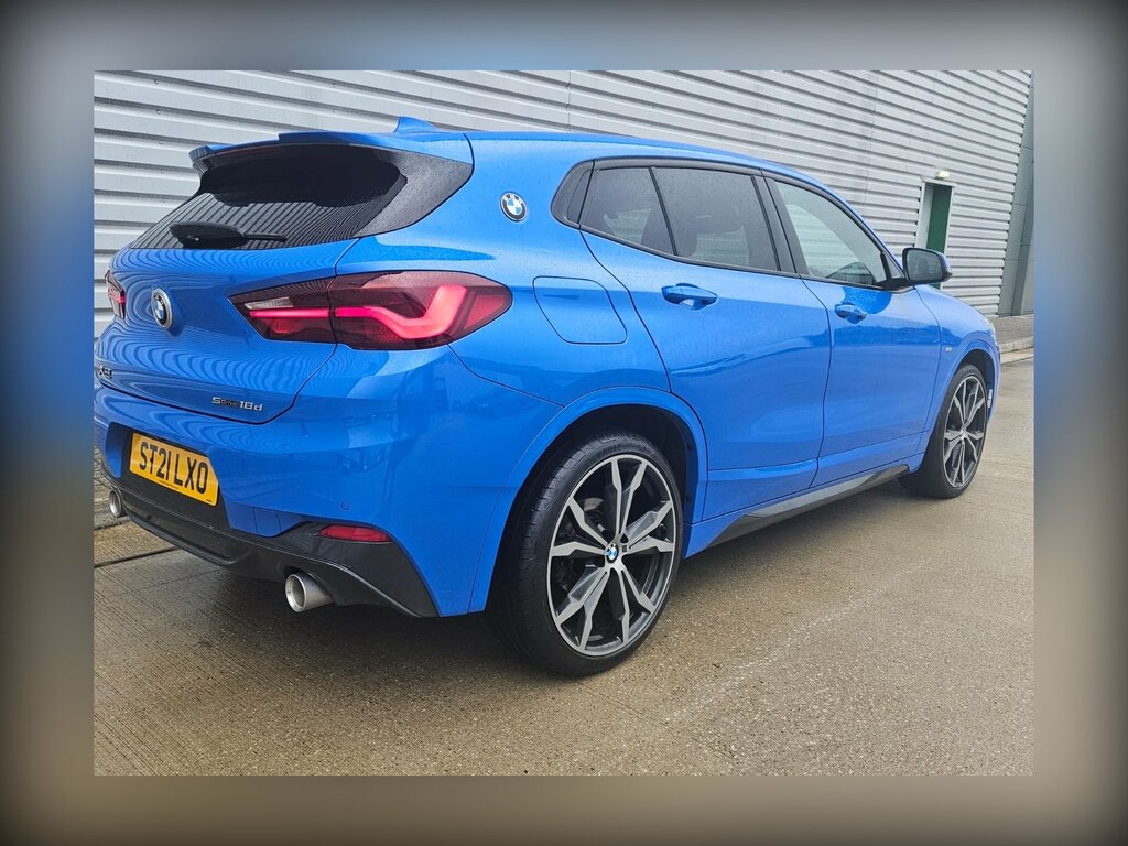 BMW X2 2.0 18D M Sport Suv Sdrive Euro Blue #6
