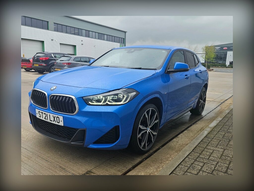 BMW X2 2.0 18D M Sport Suv Sdrive Euro Blue #4