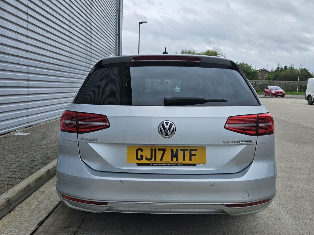 Volkswagen Passat 2.0 Tdi Bluemotion Tech Gt Estate Dsg E GJ17MTF Silver #5