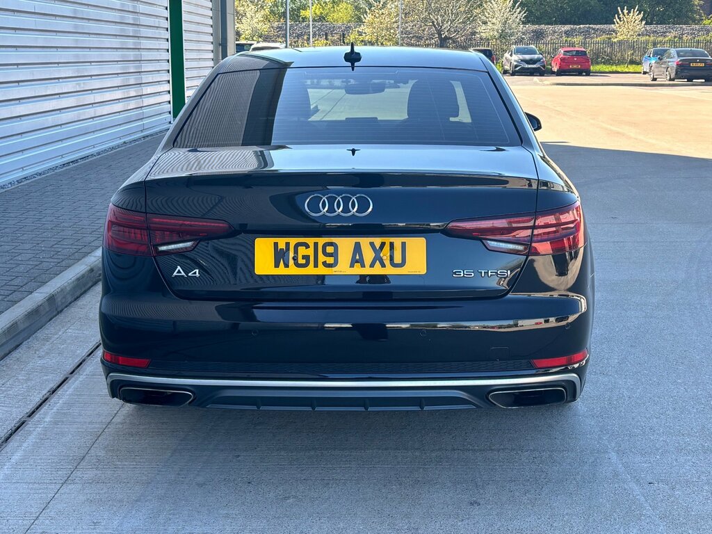 Audi A4 2.0 Tfsi 35 S Line Saloon Euro 6 WG19AXU Black #5