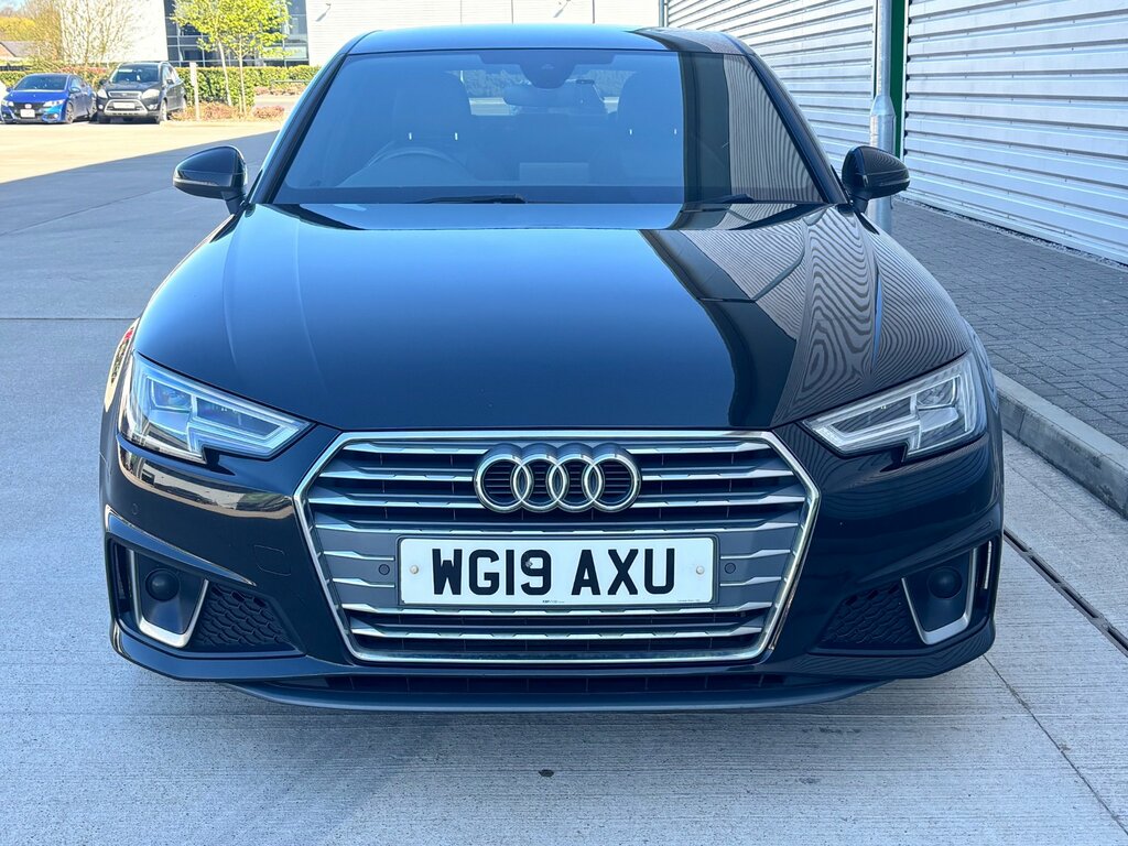 Audi A4 2.0 Tfsi 35 S Line Saloon Euro 6 WG19AXU Black #4