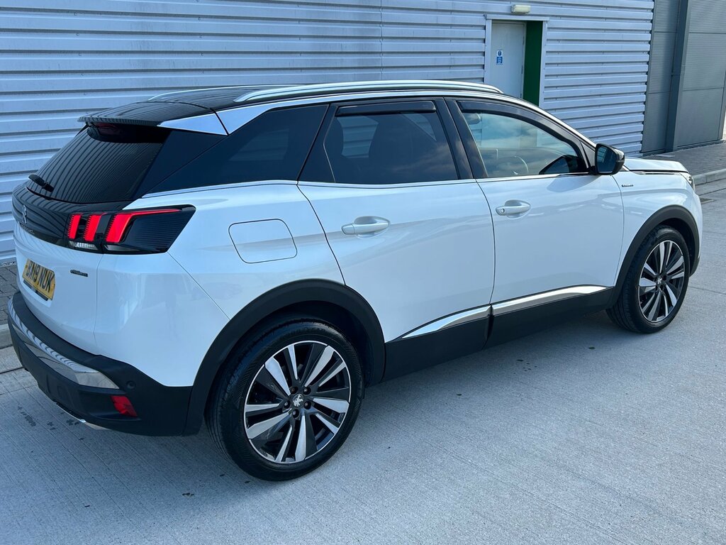 Peugeot 3008 1.2 Puretech Gt Line Suv Euro 6 BA19NUK White #4