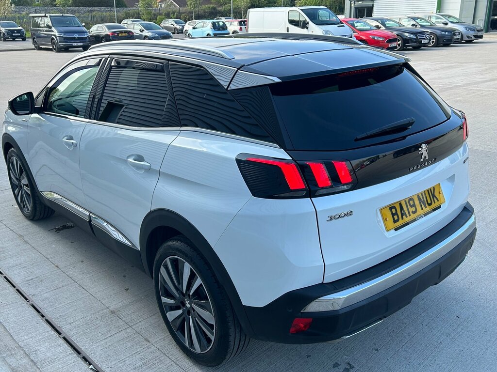 Peugeot 3008 1.2 Puretech Gt Line Suv Euro 6 BA19NUK White #6