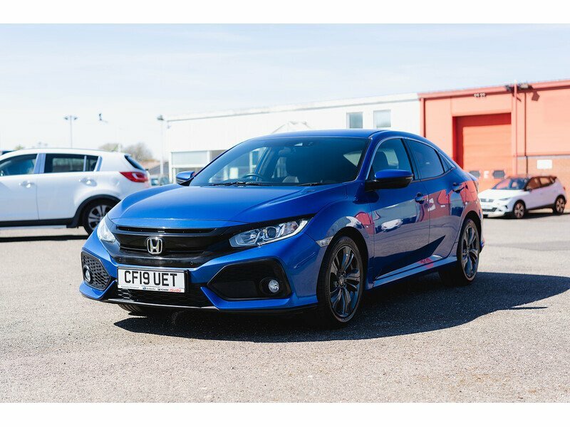 Honda Civic Vtec Turbo Sr - 2019 19 Blue