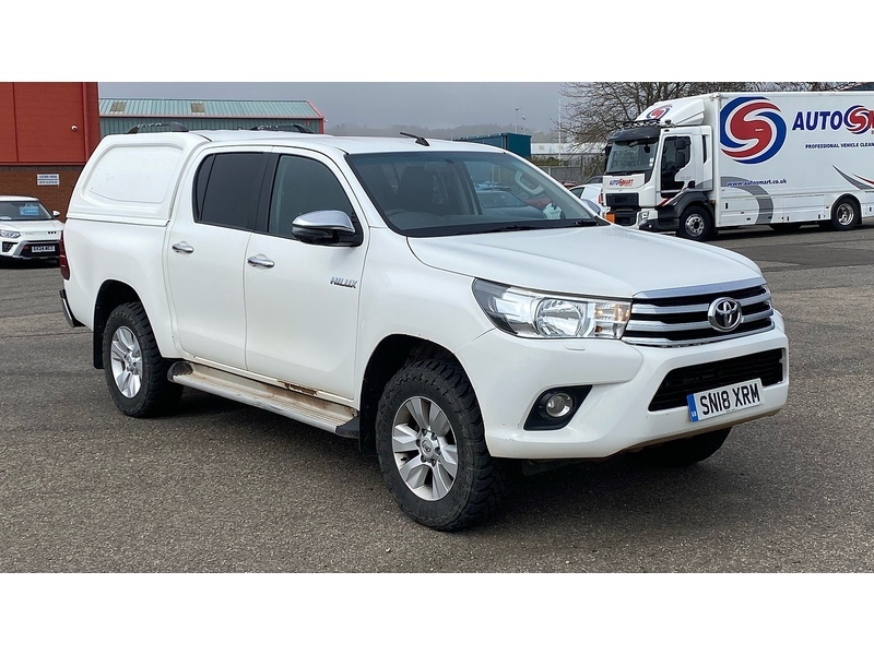 Toyota HILUX D-4d Icon - 2018 18 SN18XRM White #3