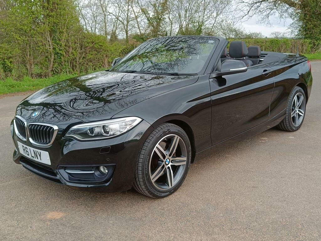 BMW 2 Series 2.0 220D Sport Euro 6 S S Black #4