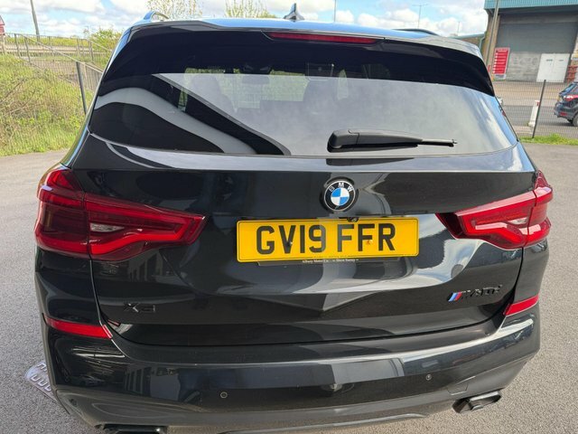 BMW X3 M40d Xdrive Euro GV19FFR Black #4