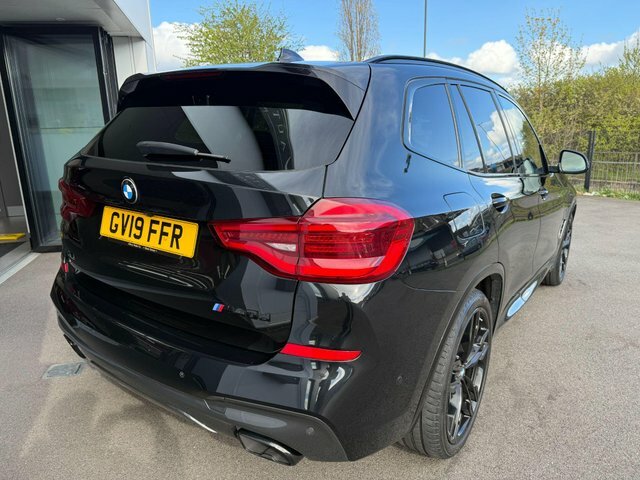 BMW X3 M40d Xdrive Euro GV19FFR Black #5