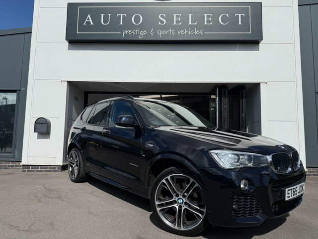 BMW X3 20D M Sport Suv Black